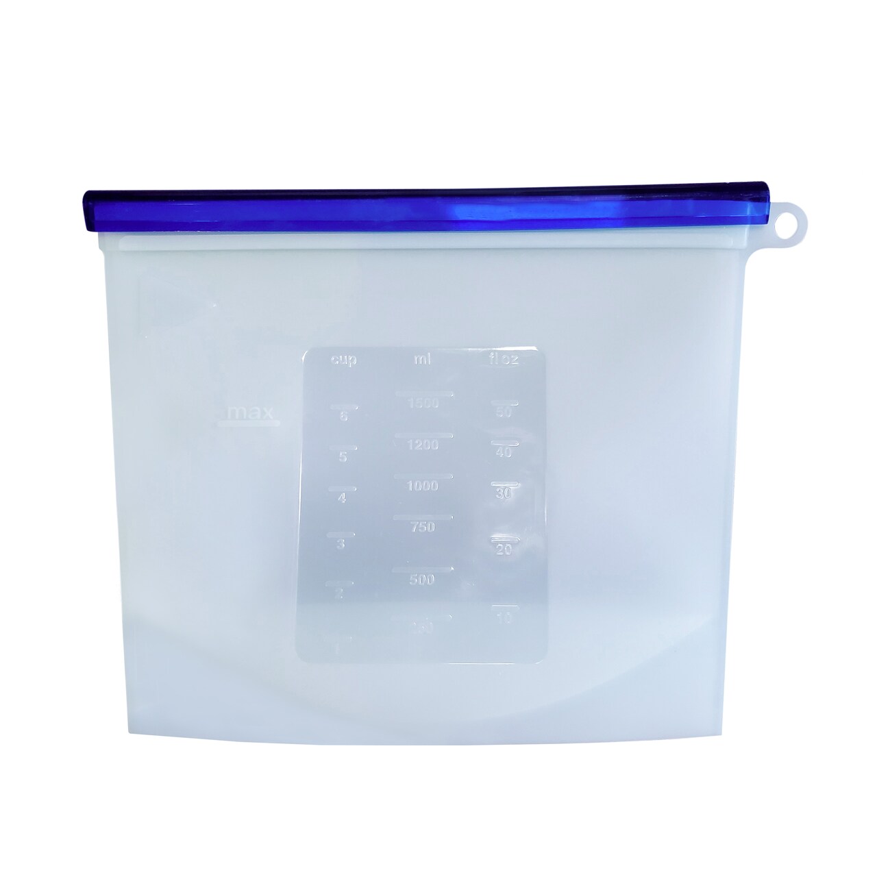 7Penn Silicone Food Storage Bag 1500mL - 1pk 9.3 x 7.6in Reusable Food Bags